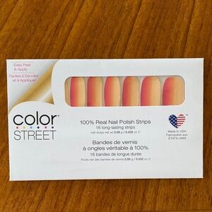 💅 3/$20 Color Street Into the Sunset Ombre Nail Polish Strips NEW unopened